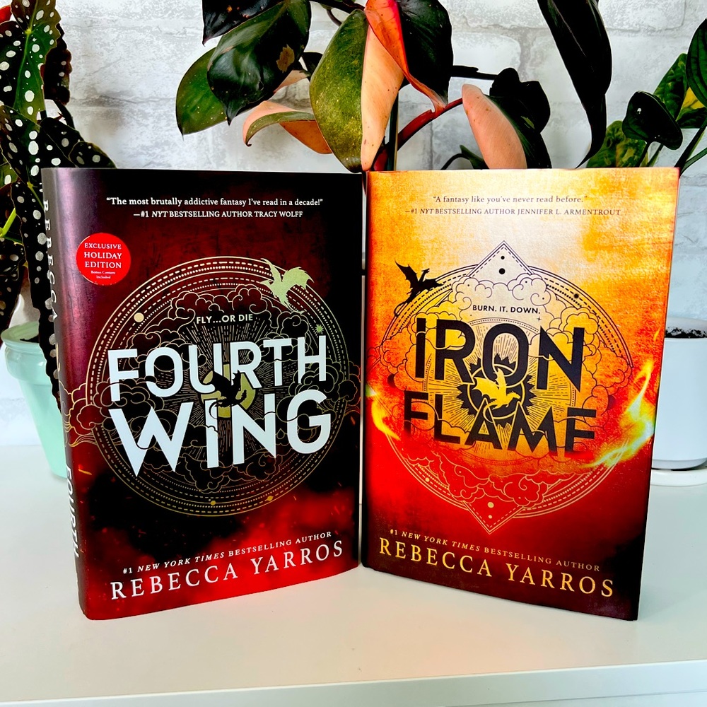 Fourth Wing / Iron Flame set